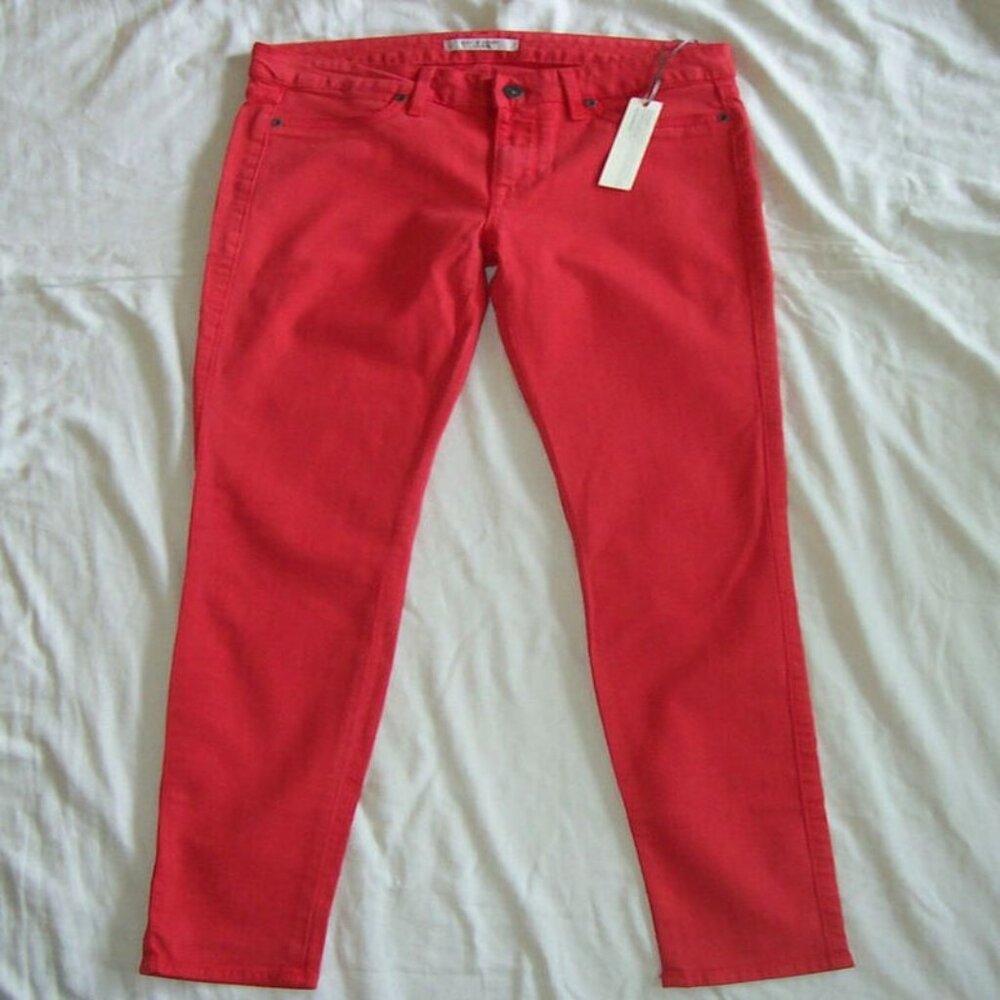 RICH & SKINNY Coral Legacy Stretch Low Rise Skinny Denim Jeans 29